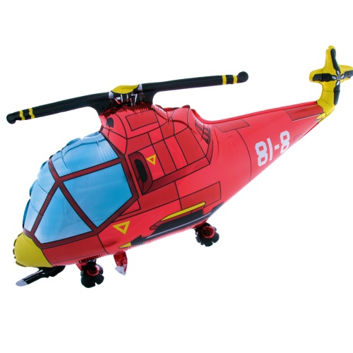 Folienballon Hubschrauber