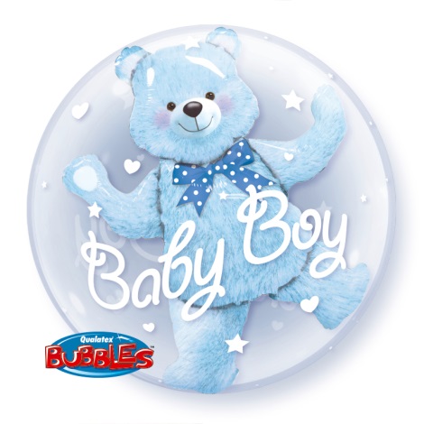 Double Bubble Baby Blue Bear