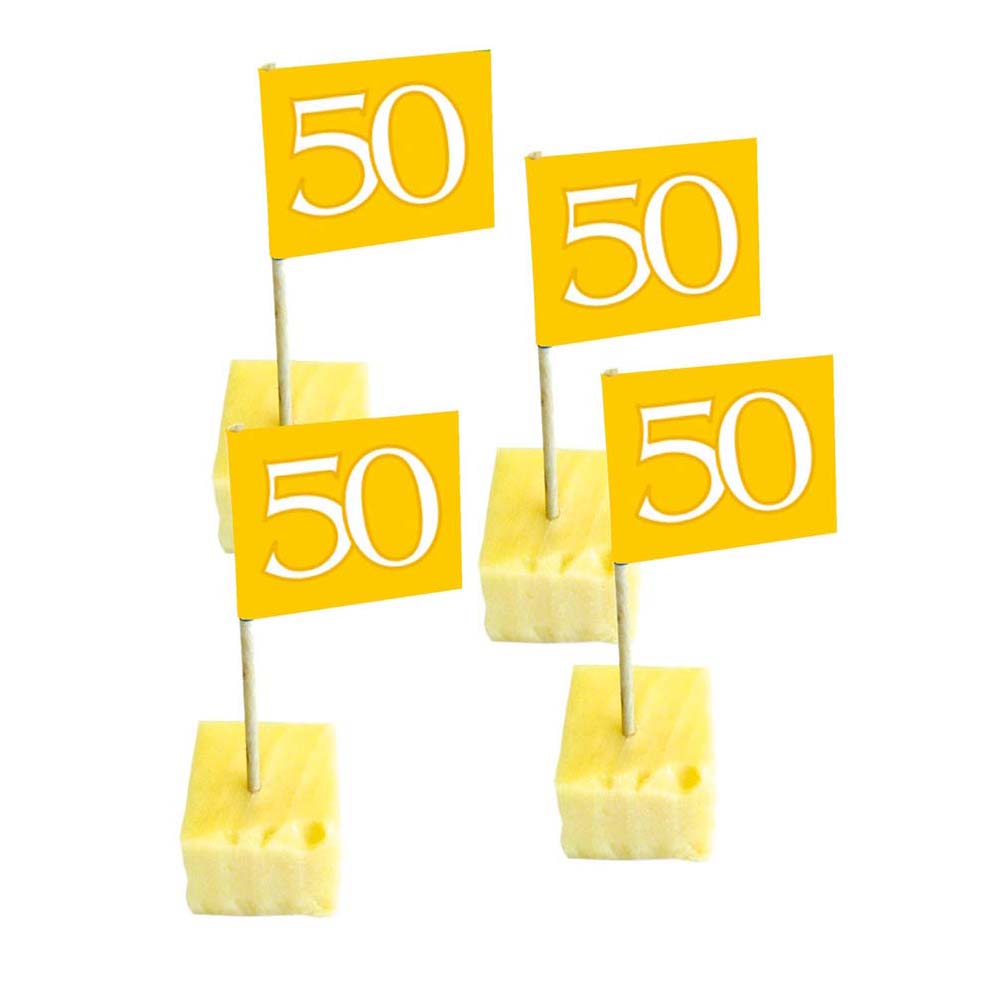 Party-Picker 50 Jahrestag Gold