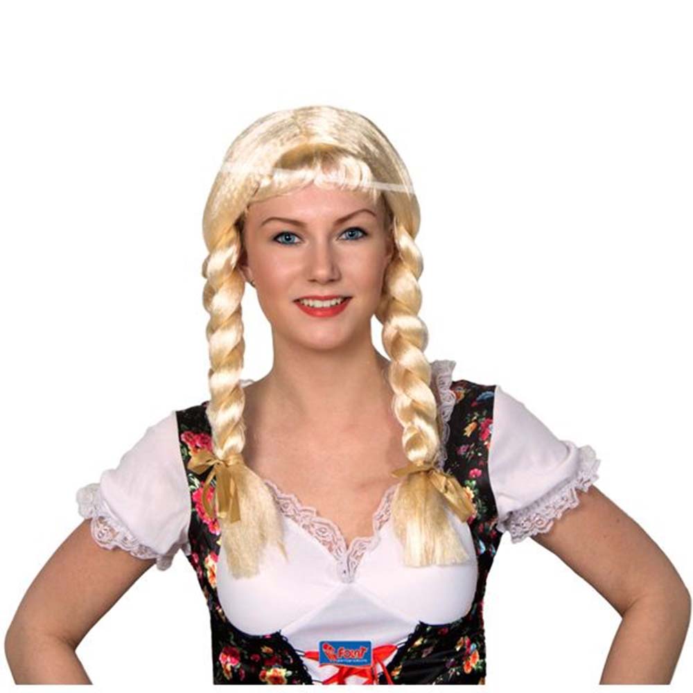 Perücke Heidi blond