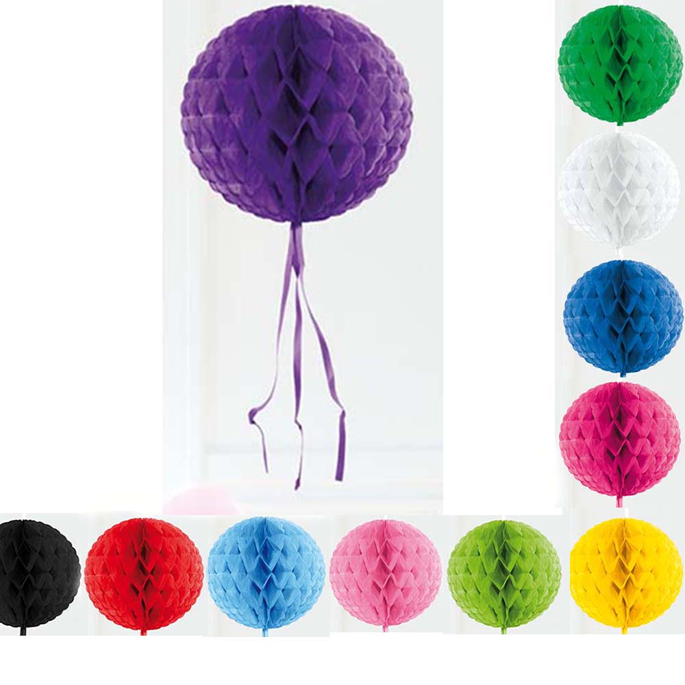 Wabenball verschiedene Farben 30cm