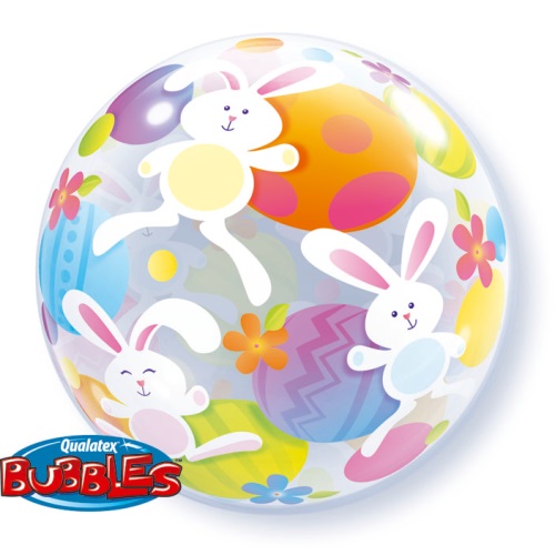 Bubble Colourful Easter Eggs