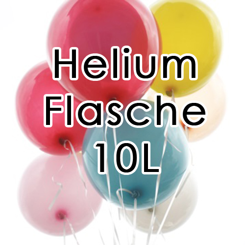 Ballongas 10L Mietflasche