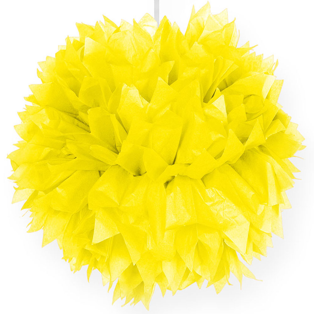 Pompom gelb 30cm